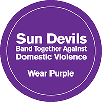 wear purple sticker
